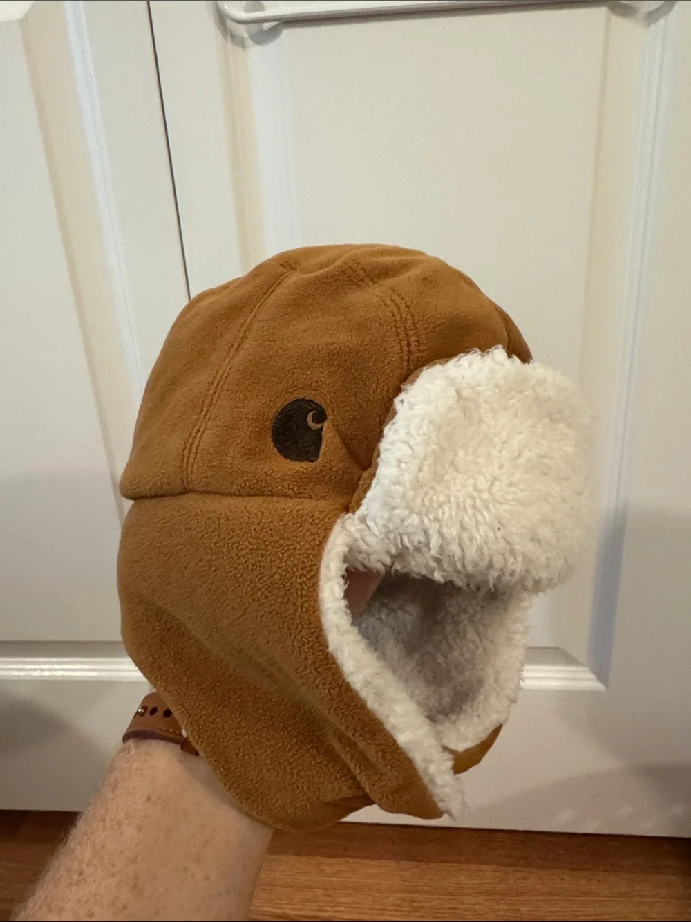 Carhartt Infant/Toddler Cream Teddy Sherpa Jacket